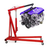 1Ton Mobile Hydraulic Folding Engine Crane Stand Jack Workshop Hoist Lift Cranes
