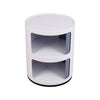 Modern Bedside Table Bedroom Sofa Side End Multi-functional Round Storage Unit