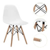 Set of 1/2/4 Tulip Dining Chairs Designer Chairs Wooden Home Office Kitchen