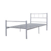Simple Budget metal bed Single bed Frame w/Mattresses Option Bedroom Furniture