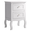 Small Cabinet Side End Table Slim Narrow Storage Unit Night Stand Bedside Drawer