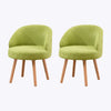 Set of 2 Accent Tub Chairs Occasional Lounge Sofa Chair for Living Room Bedroom
