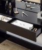 Dressing Table with Drawers Mirror Set Bedroom Black Makeup Desk Vanity Table UK