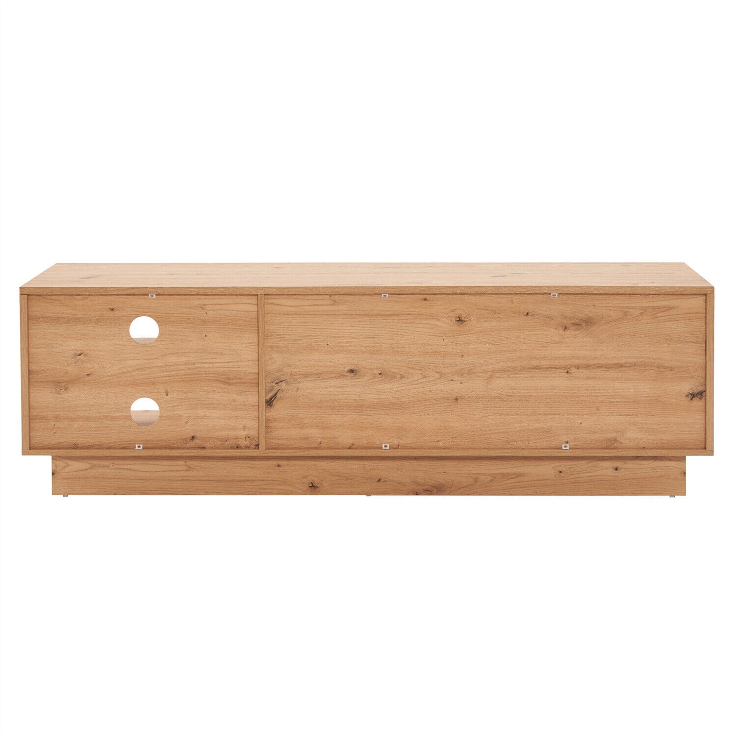 TV Stand Cabinet Entertainment Center Modern TV Unit with Drawer Storage Oak