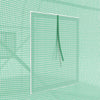 Walk-in Galvanised Frame Polytunnel Greenhouse Pollytunnel Plants Warm House
