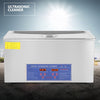 Stainless Steel Digital Ultrasonic Denture Cleaner 22L For Jewellery Watches New