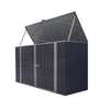 Metal Steel Garden Shed Outdoor Bike Storage House Tools Shed Put 2-3 bikes