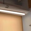 Wall-mounted Computer Desk with Light Folding Laptop Floating Dressing Table
