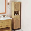 Living Room Storage Organizer Bathroom Cabinet w/Adjustable Shelves