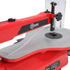 Scroll Saw Blade Cutter Table Jigsaw Dust Blower LED Light Variable Speeds 125W