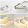 32W Cloud LED Ceiling Light Dimmable with Remote 3000–6500K