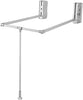 Heavy Duty Lift/Pull Down Wardrobe Clothes Hanging Rail 890- 1210mm Adjustable