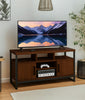 TV Stand Cabinet Storage Shelves Industrial TV Table Media Console Table Unit