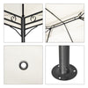 Mondeer 3x4m Garden Gazebo Heavy Duty Garden Marquee Party Camping Tent Canopy