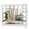 LED Hollywood Makeup Mirror Large Vanity Light Mirror with RGB Lighting 14 Bulbs