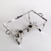 11L Stainless Steel Buffet Server Chafing Dish Food Warmer 2 Tray With Lid Hook