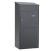 Large 3FT Tall Parcel Box Lockable Package Delivery Letter Post Storage Drop Box