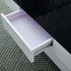 Luxury Glass Cofffee Table High Gloss Table with Storage Living Room Furniture