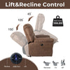 Oversized Electric Lift Rise Recliner Chair Sofa Massage Heat Armchair Disabled