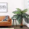 100cm Large Faux Palm Tree Fake Artificial Green Plants Realistic Tree Garden UK