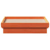 BaraSh Bed Frame Wax Brown 90x190 Solid Wood Pine,Platform Bed Frame,For E8I3