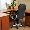 Ergonomic Computer Desk Chair w/ Adjustable Height & Upholstered Seat