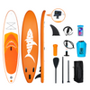 11FT Paddle Board SUP Stand Up Sudboard 335*84*15 Bag Pump Complete Kit Orange