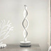 Modern Bright Spiral LED Table Lamp Desktop Home Decor Night Bedside Lantern New