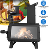 Wood Burning Stove Wood Camping Stove Heater with 2 Cooking Positions Portable