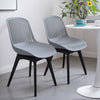 4pcs Dining Chairs Contemporary Lounge Dining Home Office Plastic Reception Seat
