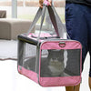 Large Pet Carrier Bag Handbag Portable Dog Cat Puppy Kitty Travel Cage Carry Bag