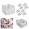 Stackable Folding Wardrobe Organiser Shelf Rack Pantry Closet Storage Box Drawer
