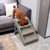 NEW FOLDING PET STEPS PORTABLE STAIRS DOG PUPPY FOLDABLE LADDER SOFA BED UP-DOWN