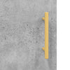 Wall Mounted Cabinet Concrete Grey 69.5x34x90 cm Engineered Wood