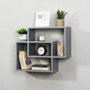 Display Space Saving Multi Compartment Floating Wall Shelves Display Shelf