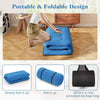 Costway Japanese Floor Mattress Futon Mattress 190 x 120 x 10 cm-Navy