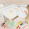 Kids Table and Chair Sets Toddler Childrens Activity Table with 2 Drawer White