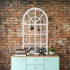 Vintage Arch Garden Window Mirror Hanging Wall Mounted Outdoor Villa Hallway UK