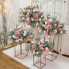 40/60/80/100CM METAL GEOMETRIC FLOWER STAND PEDESTAL TABLE CENTREPIECE WEDDING