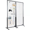 2' x 5.6' Grid Wall Panels Tower 2 Packs Wire Gridwall Display Racks