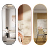 Wall Mounted Mirror Framed Arched Vanity Makeup Bedroom Glass Dressing Mirror