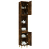 Gecheer Bathroom Cabinet Free Standing Bathroom Cupboard Home Living Room D2H7
