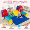 Lightweight Baby Climber Structures for Crawling Climbing and Sliding-Red