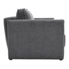 Modern 3 Seater Grey Sofa Couch Love Seat Settee with Storage Tufted Comfortable
