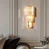 Modern Crystal Wall Lamp Sconce Light for Bedroom Living Room Kitchen Hallway
