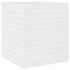Garden Planter White 40x40x46 Solid Wood Pine R3E7