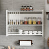 TERRA KITCHEN SHELF 80CM - WHITE