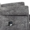 Fabric Electric Riser Recliner Chair Armchair Single Sofa Power Lift Chair Grey
