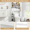 Over The Toilet Storage Cabinet Bathroom Organizer Toilet Rack-White
