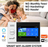 PGST Wireless Home Alarm System, WiFi+GSM, wireless home burglar alarm with 1...
